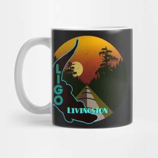 LIGO Livingston - orange Mug